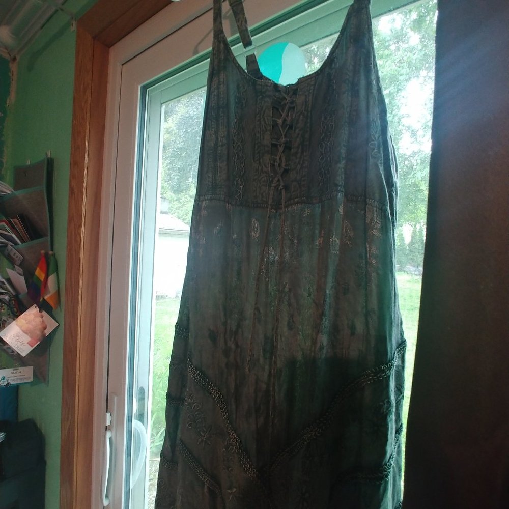 Urban Celt Celtic green dress
